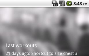 BB Workout Log screenshot 1