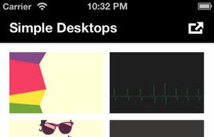 Simple Desktops screenshot 1