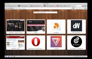 Opera Speed Dial screenshot 1