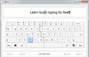 Ticker and virtual assistance keyboard