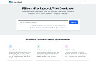 FBDownload screenshot 1
