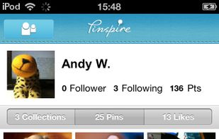 Pinspire screenshot 1