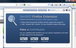 SenSEO screenshot 1