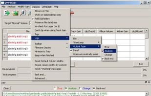 QMP3Gain screenshot 1
