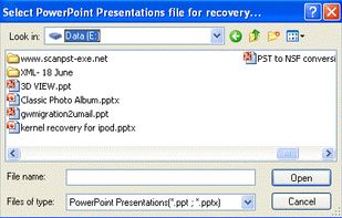 RecoveryFix for PowerPoint screenshot 1