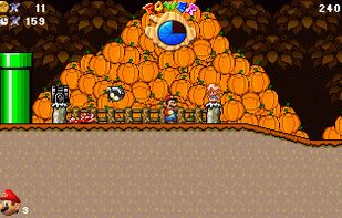 Super Mario: Blue Twilight DX screenshot 1