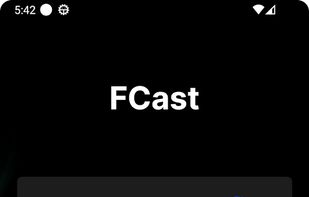 FCast screenshot 1