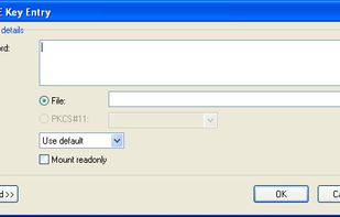 Password entry dialog