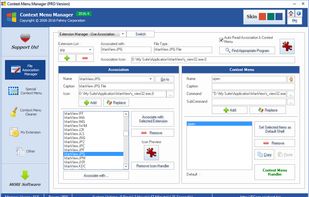 FCorp Context Menu Manager screenshot 1