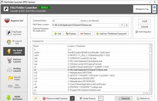 FCorp File/Folder Launcher screenshot 1
