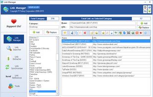 FCorp Link Manager screenshot 1