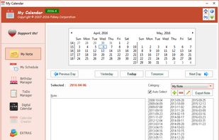 FCorp My Calendar screenshot 1