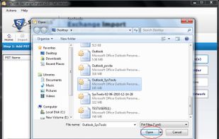 SysTools Exchange Import screenshot 1
