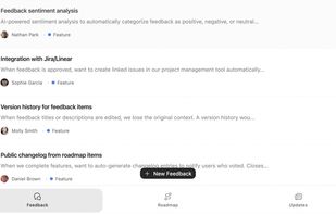 Fdback.io screenshot 1