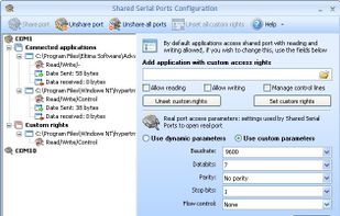 Shared Serial Ports screenshot 1