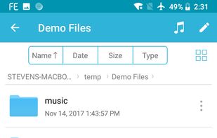 FE File Explorer screenshot 3