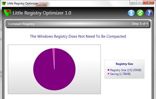Little Registry Optimizer screenshot 1
