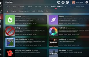 Feather Client screenshot 2