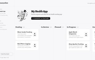 Featurefest screenshot 1