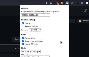 FediAct screenshot 1