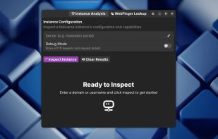 Fedinspect screenshot 1