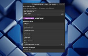 Fedinspect screenshot 1