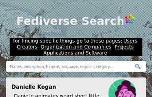 Fediverse Search screenshot 1