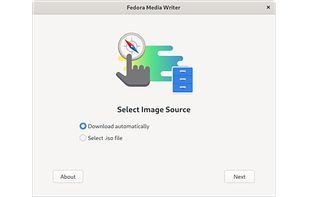Fedora Media Writer screenshot 1