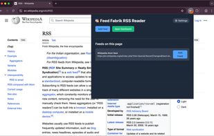Automatically discover feeds on websites and add them to your collection with ease.
