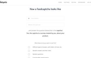 FeedCaptcha screenshot 2