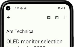 Feeder RSS feed reader screenshot 1