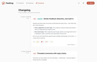 FeedLog screenshot 3