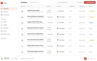 FeedLog screenshot 1