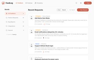 FeedLog screenshot 1