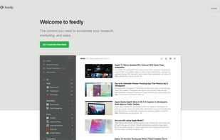 Feedly screenshot 1