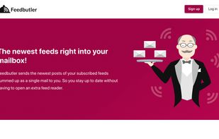 Feedbutler screenshot 1