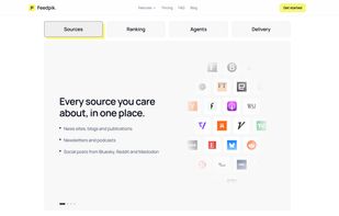 Feedpik screenshot 1