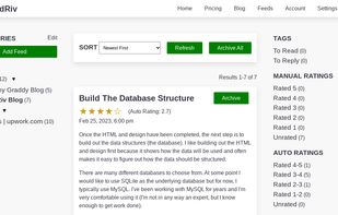 FeedRiv screenshot 1