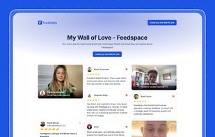 Feedspace Wall of love