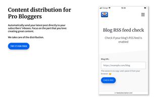 FeedSubscription.com screenshot 1