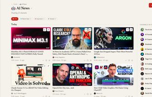 Feeds: topic-based YouTube channel uploads in chronological order.