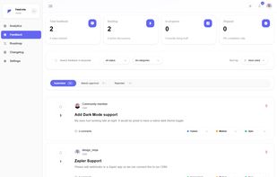 Feedvote screenshot 2
