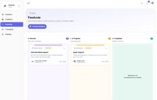 Feedvote screenshot 1
