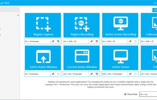 The interface of the app