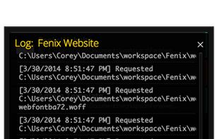 Fenix Web Server screenshot 3