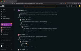 Real-time translation of chats and content feeds. Works on 8 major sites.
