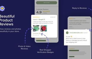 Gather and show customer-submitted reviews, photos and videos on your site.