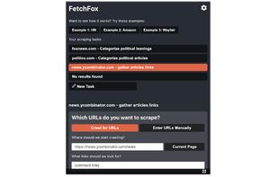 FetchFox screenshot 1
