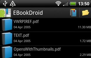 EBookDroid screenshot 1