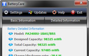 BatteryCare screenshot 3